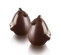 Set de 2 moules Chocolat Poussin de Pâques Paul Cino Silikomart