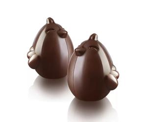 3D Choco figures PAUL CINO Silikomart