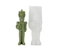 3D Christmas Candle Mold - Silicone Animal Nutcracker | Cake Craft Tool