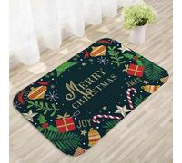 3D Christmas Cartoon Cute Mat Festive Atmosphere Home Decor Indoor Outdoor Area Carpet Merry Christmas Welcome Mat-60x90cm