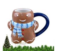 3D Christmas Ceramic Mugs - Unique Shaped Holiday Coffee Cups, Novelty Christmas Character Mugs, Cute Ceramic For Coffee, Hot Chocolate, Tea, Perfect Holiday And Birthday Gift For Friends, Family, And