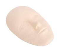 3d Coque en silicone Tatouage Tête de mannequin Permanent Makeup Microblading entraînement Faux Skin pour sourcil lèvre Tête œil Faux cils Extensions de cils Tattoo Practise Modèle artistes 3d