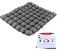 3D - Coussin d'assise gonflable -Pression anti-vibration pour fauteuil roulant pour voiture -Fauteuil de bureau
