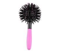 3D Curly Hair Brush, 360 Degree Round Ball Comb, High Temperature Resistant 3D Curly Hair Comb for Wet and Dry Hair