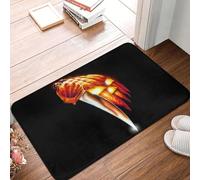 3D Custom Halloween Horror Movie Anti-Slip Bath Kitchen Mat Living Room Floor Door Entrance Carpet Rug-40x60cm