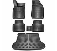3D des Tapis de Caoutchouc & Bac Coffre Kit pour VW ID.4 (ID4) 2020 Norme Ladebo