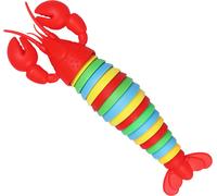 3D doigts de homard Jouets du bout des doigts colorés Simulateur d'anxiété Décompression sensorielle tête rouge