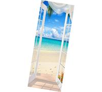 3D Door Mural Door Sticker Removable Self Adhesive Wall Decal Removable Vinyl Door Art Decor for Home Decorations