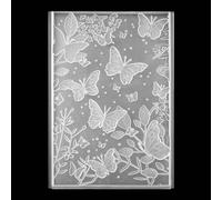 3D Dossiers de Gaufrage, Empreinte Moulée 12,7x17,78cm Dossiers de Gaufrage en Plastique La Mise en Page et Les Arts Du Papier