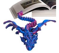 3D Dragon Toy, 13 inch Articulated Flying Figurine, Flexible Animal Model for Desk Display, Kids Birthday Gift, Children’s Day Present, New Year Surprise, Creative Collectible, 12.6x7.68x2.36 inches