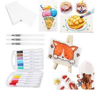 3D Drawing Magic Canvas Sponge Papier de peinture texture mousse Kit de peinture à texture magique Magic Puffy Paint Foam Texture