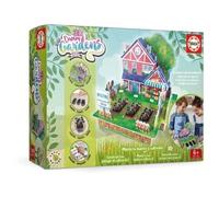 Educa Borrás – Jeu de société 2 en 1 Dream Gardens 3D Potager interactif – Vert Enfants