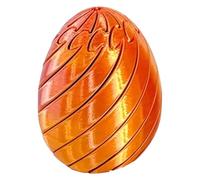 3D Egg Toys - Printed Rotating Puzzle, Easter Fidget with Interactive Design, Stress Toy, Desk Accessory, Fun Gadgets for Classroom Rewards Office Break Or Holiday Surprises Home Living Room