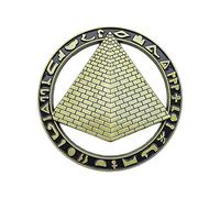 3D Egypte Pyramid Alliage Aimant Réfrigérateur Voyage Souvenirs Aimant Réfrigérateur Maison et Cuisine Décoration Magnétique Autocollant Collection