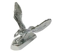 3D Emblème Aigle Auto Voiture Couverture Avant Chrome Capot Ornement Autocollant Badge Capot Voiture Décoration Style Accessoires (c) 1 Pc