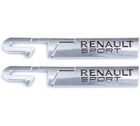3D Emblème Badge Autocollant pour GT Renault Sport, Autocollant de Décalcomanies en Métal de Voiture D'emblèmes Car Sticker Accessoires,B