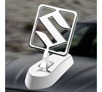 3D Emblème Couverture Avant de Voiture en Métal pour Suzuki Vitara | Autocollant Badge Chromé pour Capot | Lettres Logo Décorative Accessoires,A