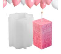 3D En Résine Époxy Pour San, Pour Fabriquer Avec Cylindre D'amour Gravé, Moule De Coulée De Saint Pour Résine, Pour Aromathérapie