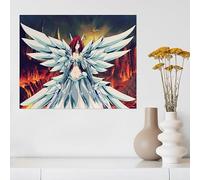3D Enfants Jeux éducatifs Puzzle，Fairy Tail Anime Girl，DIY décoration Adulte Jouets éducatifs Puzzle 1000 pièces（38x26cm）-357