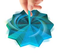 3D Fidget Toys, Star Fidgets Tool, 4.72x4.72x3.94 inch Sensory Stress Relief Gadget Relaxation & Portable Design, Soothing for Men, Women, Teens, Kids, Boys, Girls, Party, Easter, Christmas, Birthday