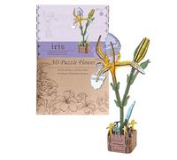 3D Flower Puzzles - Size 24.4x16.5x1cm Adults-Chamomile Games | Puzzles for Adults, Flowers Model Kit Building Set, They Provide Mental Stimulation and Relaxation