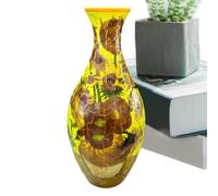 3D Flower Vase Puzzle - ABS 11 x 11 x 24,5 cm | 160 Pieces Jigsaw Flower Vase | Arts And Craft Home Decoration For Bedroom Table Living Room Flowers DIY Creative Gift