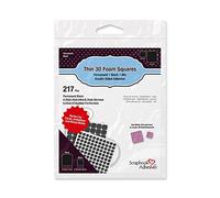 3D Foam Squares Thin - Permanent Adhesive