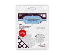 3D Foam Squares Thin - Permanent Adhesive