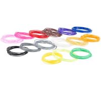 3D FreeSculpt Filaments PLA 15 couleurs 3 m / Ø 1,75 mm pour stylos 3D