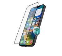 3D Full Screen Protective Glass pour Apple iPhone 15/15 Pro, noir