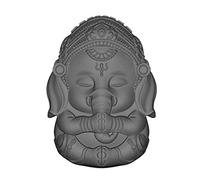 3D Ganesh Savon Moule Moule Moule Ganesha Moule De Silicone pour Bougie Décoration Résine Epoxy Crafts Gyspum Statue Moules