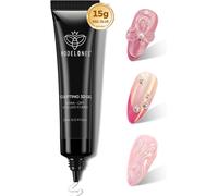 3d Gel Nail Art, 15g Multifunctional Solid Sculpting Construction Uv Led Gel For Rhinestone Glue 3d Nail Glue Nail Charms Diy Nail Design