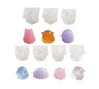 3D Ghost Mold, Silicone Jelly Casting Mold, 7-Piece DIY with Non Sticky