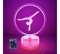 3d Gymnastics Led Lamp Art Deco Colour Changing Led Lights Decoration Light Remote Control 7/16 Colours Changing Usb Power Supply Lamps Children Birthday Christmas Gift