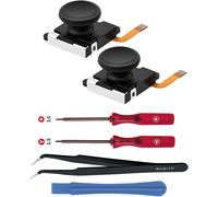 3d Hall Effect Sensor Joystick De Remplacement Pour Manette Ns Switch/Switch Oled Joy-Con/Switch Lite,Thumb Stick Capuchons De Stick Avec Tournevis Kit D'outils De Reparation