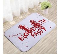 3D Halloween Carpet Soft Noise Reduction Home Decor Creative Horror Blood Handprint Entrance Doormat Bathroom Foot Mat-40x60cm