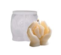 3d Hand Holding Heart Candle Mold - Angel Wings Heart Resin Casting, Nonstick with Easy Release, Plaster Resin Epoxy, Home Nursery Decor Diy Crafts, Party Favors Birthday Holiday for Creative Projects