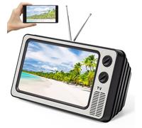 3D HD Écran de Téléphone, TOATELU 3D HD Agrandisseur Écran Smartphone, 12" Loupe avec Support Pliable Vidéo Amplificateur Convient à Tous les Smartphones