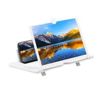 3D HD Smartphone Screen Expander, Foldable Amplifying Lens, Lightweight with Clear Optics, Universal Phone Projector, Travel Accessory with Portable Design, Video Tool for Teens and Party