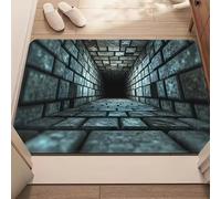 3D Hole Rug, Rugs That Look Like a Hole, Trap Optical Illusion Bottomless Non-Slip Doormat, Test & Game with Your Cat Or Dog, for Door Entrance, Bathroom, Living Room (4, 60 * 90cm/23.6 * 35.4in)