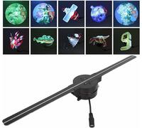 3D Hologram Fan, Video and Clear Images, 224 LED Beads, 3D Effects, for Commercial Exhibition with WiFi Wireless Transmission (EU Plug)