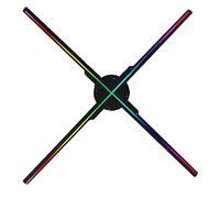 3D Holographic Fan Projector Advertising Display Lights 3D Hologram Advertising Lights Decorative Commercial Promotional Lights for Advertising (Wattage : 52cm)