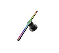 3D Holographic Fan Projector Advertising Display Lights 3D Hologram Advertising Lights Decorative Commercial Promotional Lights for Bars Christmas (Wattage : 115cm) (15W)