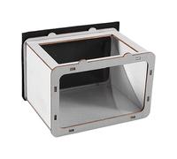 3D Holographic Projector, Holographic Projector Display Stand, 5.12x3.94x3.54 inches Mobile Phone Hologram Exposition, Home Cinema Theater, Smart Device Bracket Ad Projection
