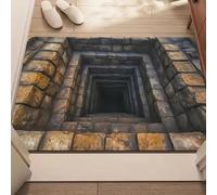 3D Illusion Floor Rug Non Slip Entryway Mat for Indoor & Outdoor Use,Non Slip Rug for Indoor & Outdoor,Playroom,Living Room,Office,Bedroom,Porch (J, 80 * 120cm)