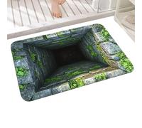 3D Illusion Rug - Abstract Area Rugs, 50x80cm Illusion Carpet with Non Slip Base, Optical Mat for Entrance Setup, Indoor Visual Rug, Themed Hole Carpet with Hallway Decor