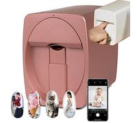 3D Imprimante à Ongles Intelligente, 2400DPI RéSolution D'Impression, Reconnaissance Ai Du Visage De L'Ongle, Prise En Charge Wifi/Bricolage/Usb, Pour Salon De Manucure à Domicile,C