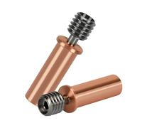 3D imprimante extrudeuse tube de gorge Titane alliage à haute température Haute épreuve de chaleur résistant pour n'importe quel Kobra 2 série 2 26 mm x 7,5 mm 2pcs