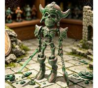 3d imprimé chevalier squelette amovible figurine accessoire halloween déco | Chevalier squelette imprimé en trois dimensions décoration Halloween accessoire table fantaisie cadeau anniversaire