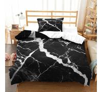 3D, Imprimé Modern Wall Design-contemporary Minimalist Aesthetic Parure De Lit Microfibre Super Douce Et Respirante Sets De Housses De Couettes 2 Pièces Avec Taies D'oreiller Single（135x200cm）